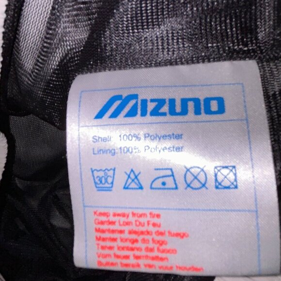 Mizuno Performance Wear Mens M Gray Windbreaker Chest 44 Wrist Closures - Picture 14 of 16